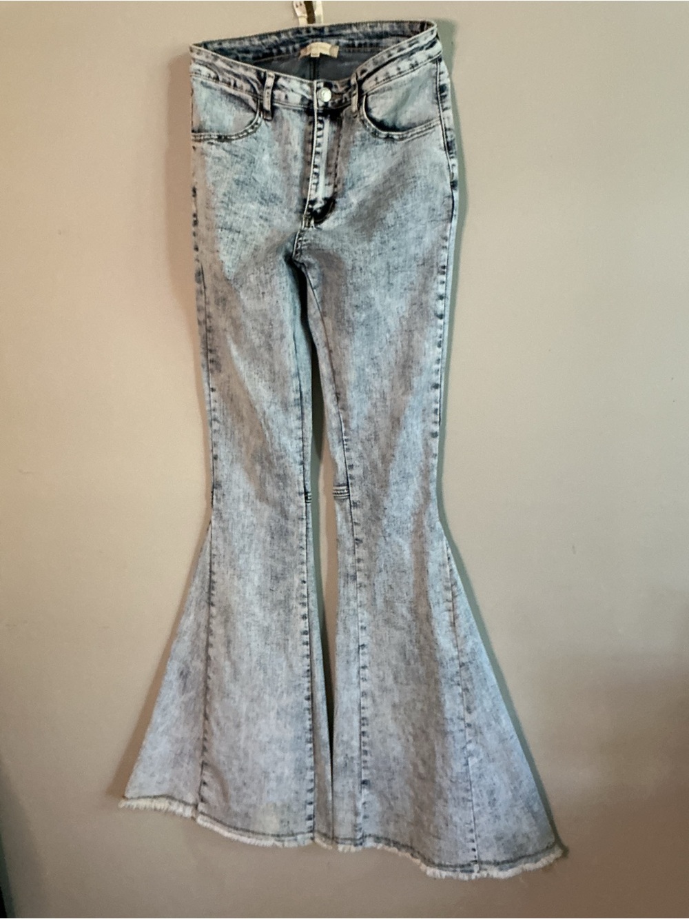 Altar'd State Light Wash Gray Flare Jeans or Bell Bottoms